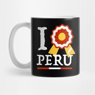 I love Peru - Te Amo Peru - Escarapela Mug